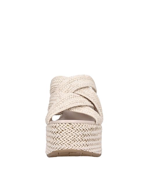 Zeppe in pelle intrecciata CASADEI | 1M728S0801SPIAGGIA ROSA